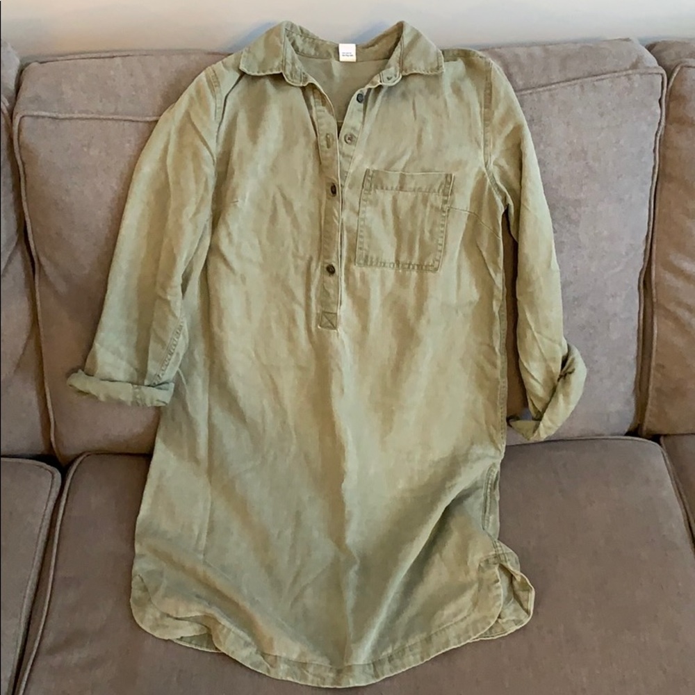 Old navy Forrest green dress